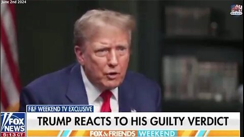 Trump | "I'm OK With It (Jail Time). You Don't Beg for Anything. It's Just the Way It Is." - The 45th President of the United States, Donald J. Trump (June 2nd 2024) + Trump Reacts to Being Found Guilty On All 34 Counts