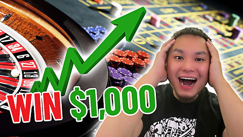 I WON $1,000 With This Roulette System! (The First System I Ever Tried)