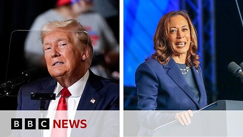 Donald Trump agrees to Fox News plan for debate with Kamala Harris | BBC News