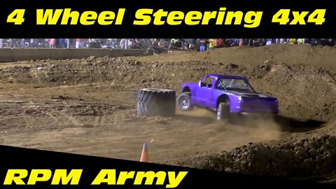 Crazy 4 Wheel Steering Tough Truck