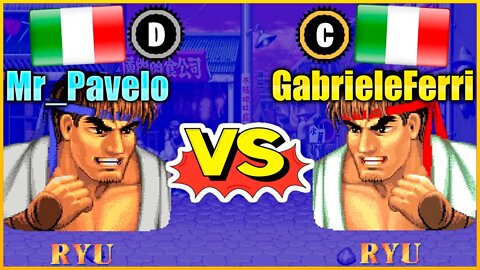 Street Fighter II': Champion Edition (Mr_Pavelo Vs. GabrieleFerri) [Italy Vs. Italy]