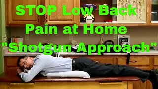 HOW TO STOP YOUR LOW BACK PAIN AT HOME