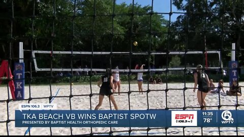 Kings Academy Beach Volleyball wins Baptist