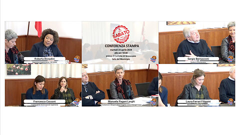 Conferenza stampa - Associazione Supernova - Il sabato in piazza