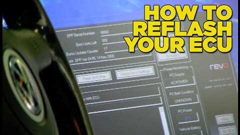 How To Reflash Your ECU