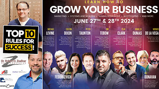 Dr. Zoellner | Dr. Z's Top 10 Business Rules for Success + Dr. Robert Zoellner The Story Behind DrZoellner.com, BankRegent.com, Z66AA.com + How Clay Clark Met Dr. Z + Tebow Joins June 27-28 Business Conference (3 Tix Remain)