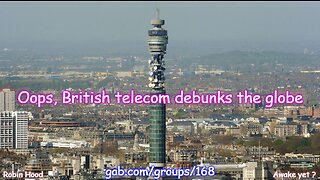 Flat Earth: Oops, British telecom debunks the globe lol 👍