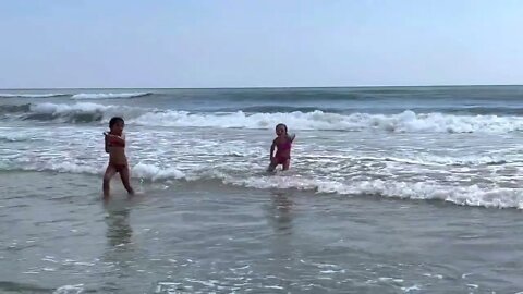 Rayna and Lorelei at the Beach