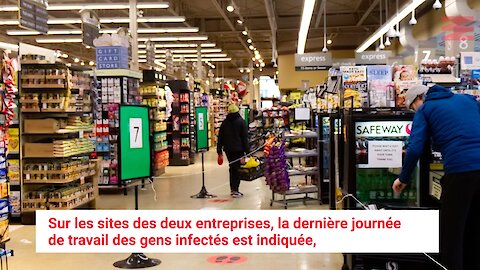 Metro et IGA révèlent la liste des succursales touchées par la COVID-19