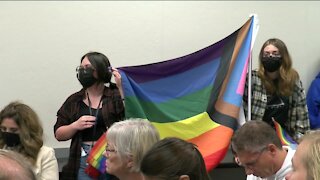 Parents, students speak up following Waukesha School District's decision to ban LGBT signage