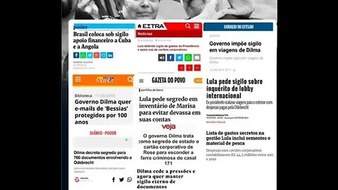 URGENTE! SIGILOS DO GOVERNO DILMA. O SANTO PRINT CONTRA A SANTA HIPOCRISIA