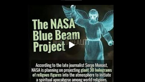 PROJECT BLUEBEAM + A ⁣HOLOGRAPHIC SCAM= The Arrival of The Antichrist