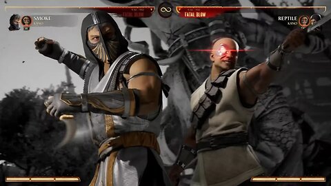 Mortal Kombat 1 2023 Smoke & Kano Kameo Fatal Blow