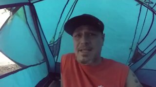 Stuck in my tent 2