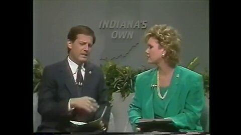 September 12, 1989 - Indianapolis 5:30 PM Newscast (Joined in Progress, With Ads)