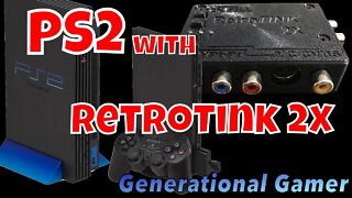 PS2 Live Stream - Featuring The RetroTink 2x and Sony Component Cables