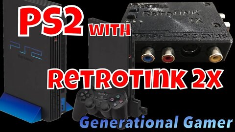 PS2 Live Stream - Featuring The RetroTink 2x and Sony Component Cables