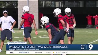 Wildcats to use two quarterbacks