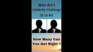 Who Am I Celebrity Challenge 31 to 40