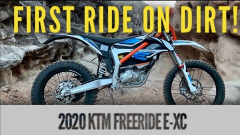 KTM Freeride E-XC Electric Dirt Bike - First Ride