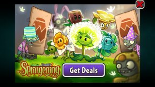 Plants vs Zombies 2 - Thymed Event - The Springening - April 2022