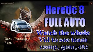 🐦‍🔥 F2P Full AUTO Heretical Ruins Lvl 8! 🐦‍🔥 Phoenix Dragonheir: Silent Gods