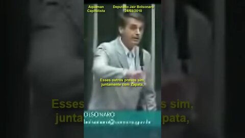 Bolsonaro Discursa pela Liberdade dos Presos Políticos em Cuba (2010)