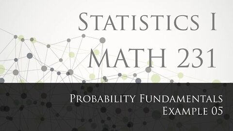 Probability Fundamentals Example 05