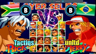Real Bout Fatal Fury 2: The Newcomers (Tactiqs Vs. unltd) [South Africa Vs. Brazil]