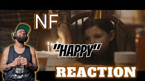 DEEP AND POWERFUL! NF "Happy" REACTION!!!