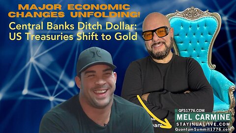 Central Banks Ditch Dollar: US Treasuries Shift to Gold – Major Economic Changes Unfolding!