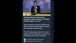 News Shorts: UK Prime Minister talks Loan to Ukraine