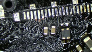 820-3115 logic board no backlight caps shorted to ground