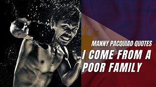 I wanted to be a world champion - Manny Pacquiao