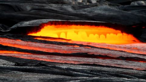 Daredevil Adventurer Risks Life To Film Lava Flow In Hawaii