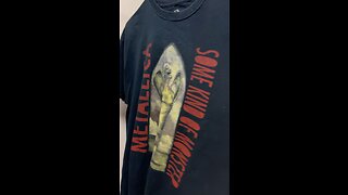 Sound Metallica shirts at the thrift store! 🤑 #thrift #thriftstore #thriftfinds #metallica