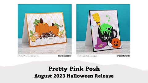 Pretty Pink Posh | Halloween and Fall Cards
