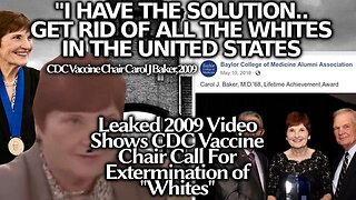 LEAKED BOMBSHELL! CDC's Carol Baker: Genocide White Americans To Increase Blind Vaccine Obedience