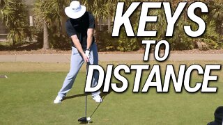 Simple Driver Swing Tips For More Distance | GAME CHANGERS!