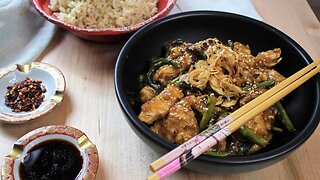 Chicken and Asparagus Stir Fry