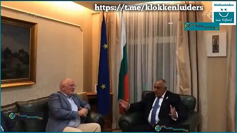Schandaalvideo beschuldigt Timmermans van corruptie na vergadering met Bojko Borisov