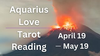 Aquarius..."Hunt for True Happiness" | Apr 20 - May 19 Taurus Season Love Tarot Reading