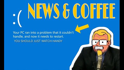 NEWS & COFFEE- COPUTERS CRASH WORLWIDE, RNC FINAL, CONSPIRACIES GET DEEPER, BIDEN VS LETTUCE & MORE