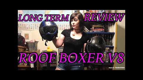 Long Term Review: Roof Boxer V8 vs Boxxer Carbon Motorcycle Helmet