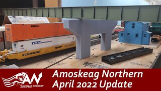 Amoskeag Northern April 2022 Layout Update