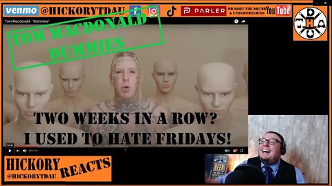 Tom MacDonald - "Dummies" Reaction |This One Got Me DANCING AND SINGING! | Hickory Reacts!