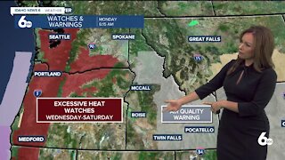 Rachel Garceau's Idaho News 6 forecast 8/9/21