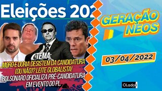 Bolsonaro oficializa pré-candidatura em evento do PL