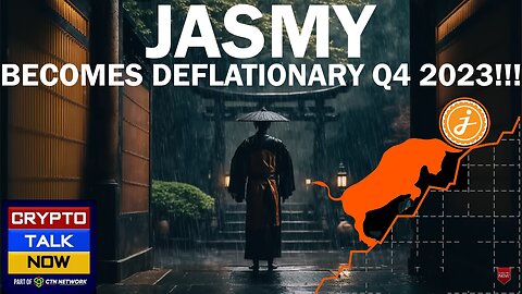 🚨🔥JASMY - Q4 2023 JASMY BECOMES DEFLATIONARY!!! #JASMY #BITCOINOFJAPAN