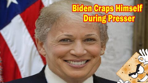 Salty Cracker: Biden Craps Himself During Presser ReeEEeE Stream 07-12-24